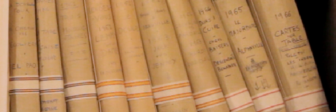Collection de partitions originales manuscrites de Paul Misraki